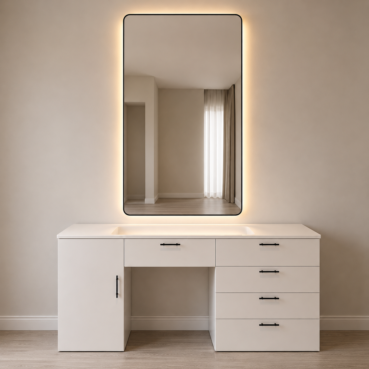Modern TV media cabinet
