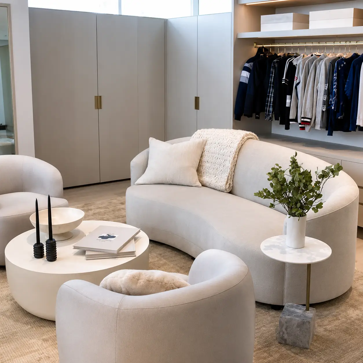 Compact Living Sofa Set