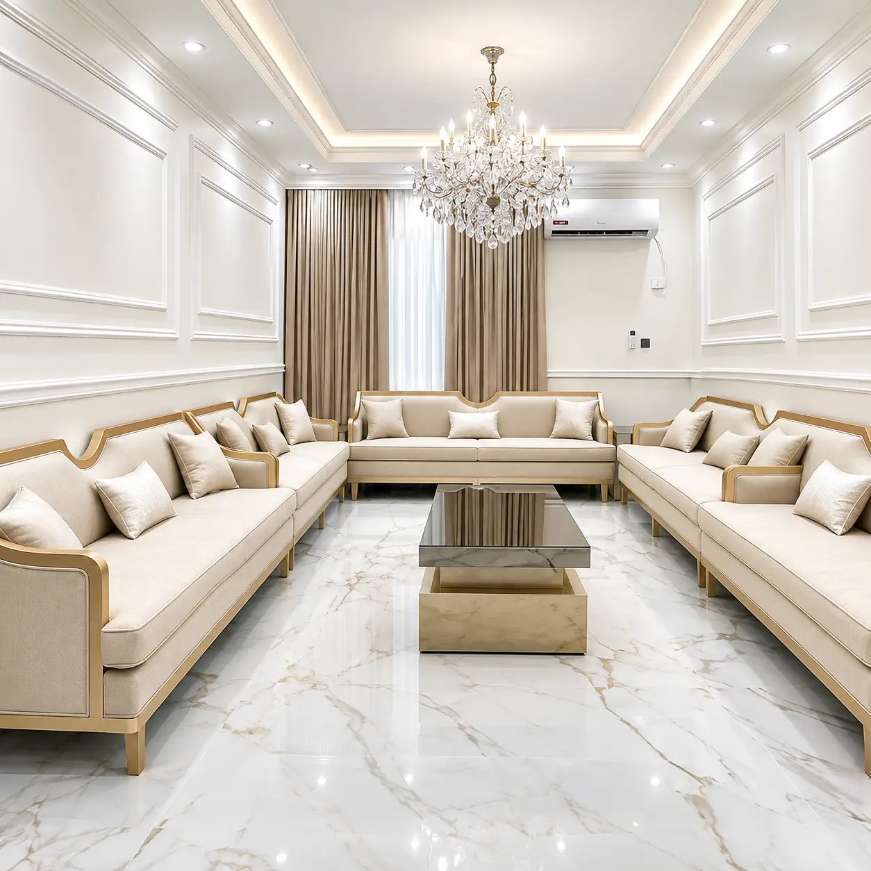 Luxury White Majlis