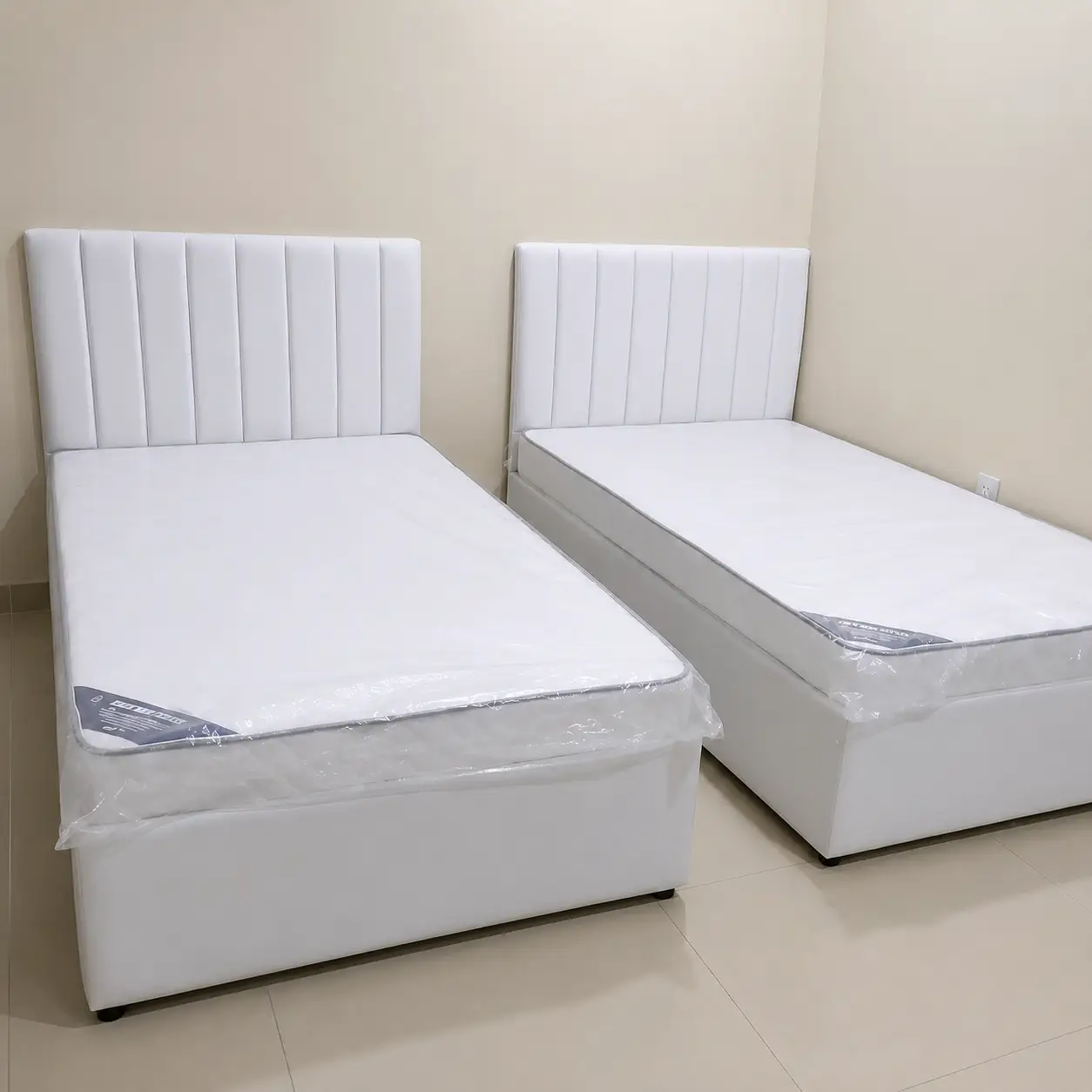 Bed-02 Twin Upholstered Beds