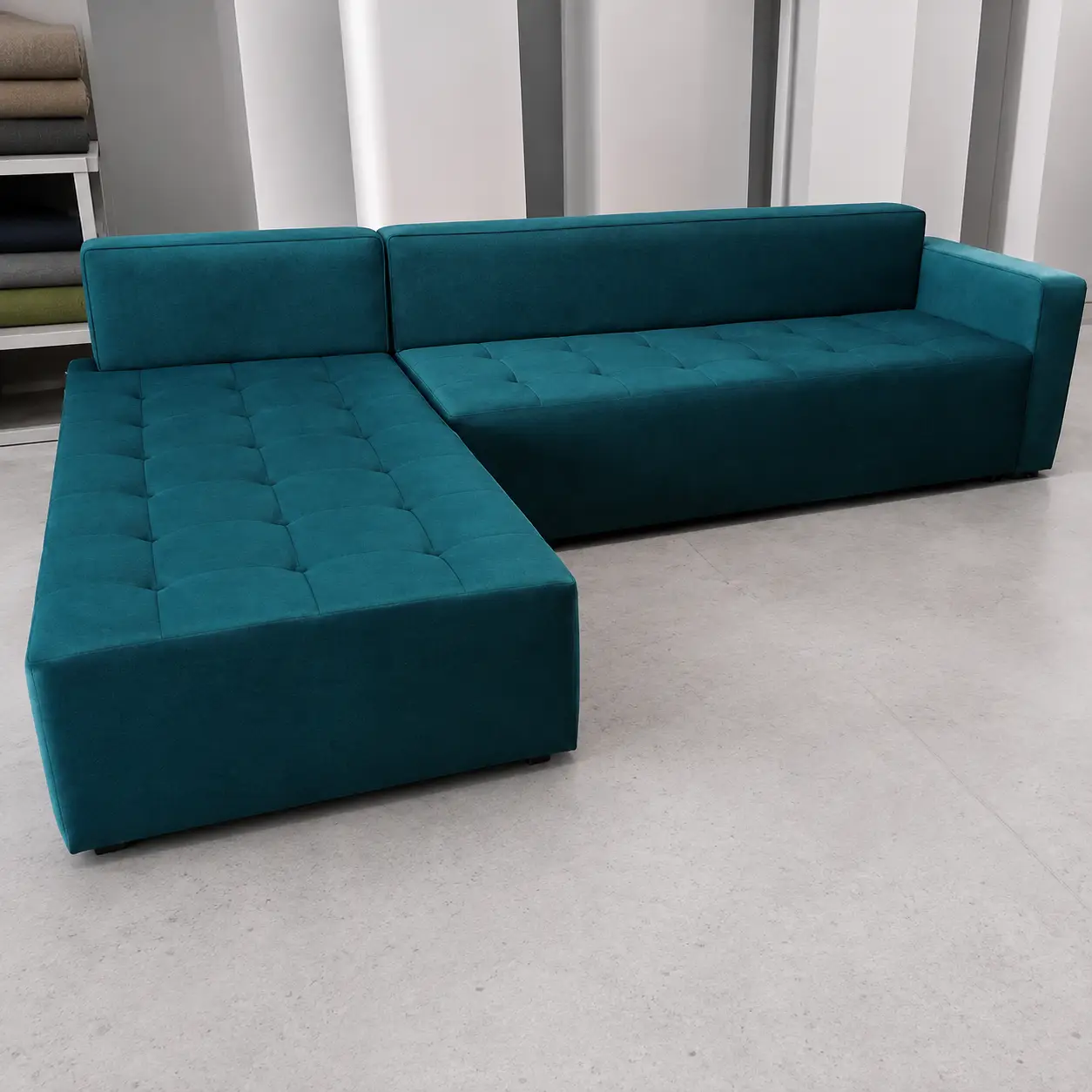 Teal Sectional Sofa
